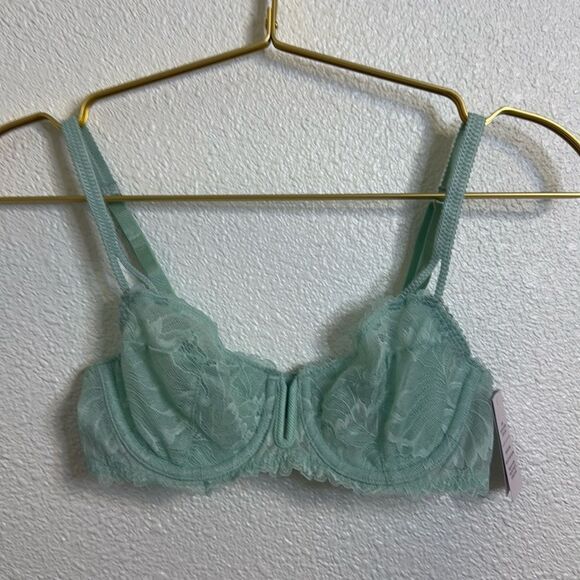 NWT- Auden-mint green lace bra -size 32A - Picture 1 of 8